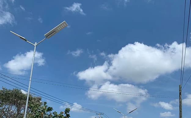 outdoor solar street light